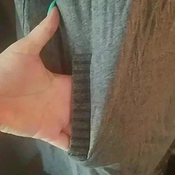 Grey turtleneck dress - Picture 3 of 3